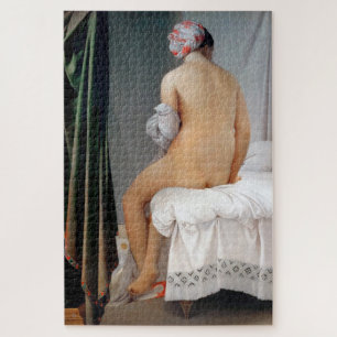 The Great Bather (Seated Woman), Dominique Ingres Jigsaw Puzzle