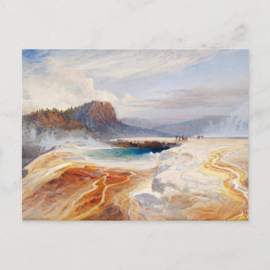 The Great Blue Spring of the Lower Geyser Basin Postcard