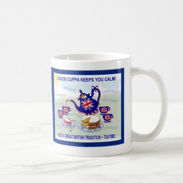 The Great British Cuppa Coffee Mug (Right)