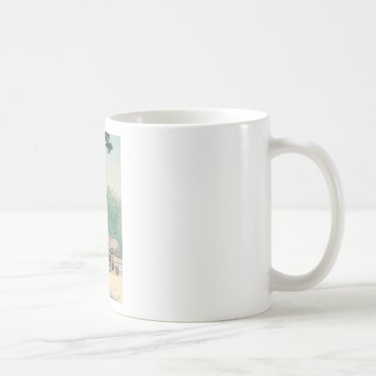 The Great Buddha at Kamakura FUJISHIMA TAKEJI Coffee Mug