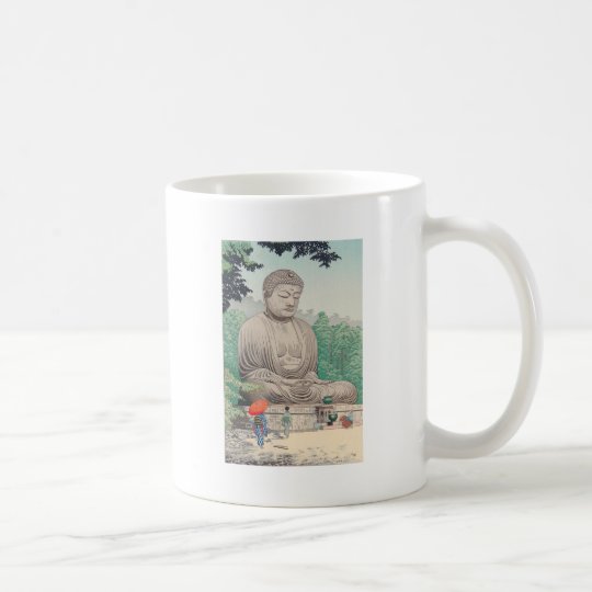 The Great Buddha at Kamakura FUJISHIMA TAKEJI Coffee Mug