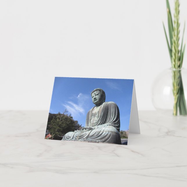 The Great Buddha: Kamakura, Japan  Card (Front)