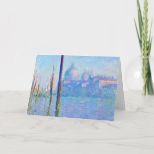 The Great Canal, Venice - Claude Monet Card