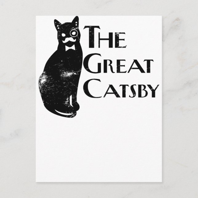 The Great Catsby Postcard (Front)