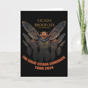 The Great Cicada Comeck Card
