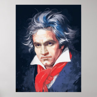 The Great Composers: Beethoven Poster