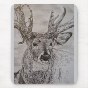 The great deer mouse pad