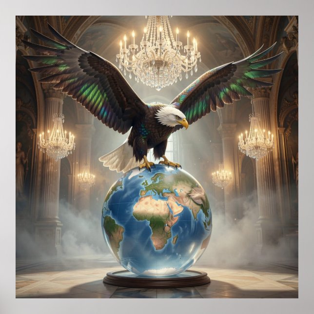 The Great Eagle’s Map Poster (Front)