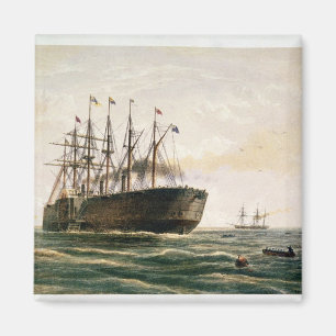 The Great Eastern under way, July 23rd, 1865, from Magnet