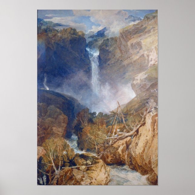 The Great Fall of the Reichenbach Poster (Front)