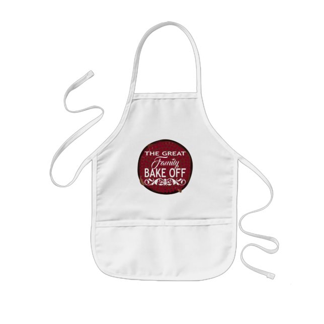 The Great Family Bake Off - Baking Activity Kids Apron (Front)