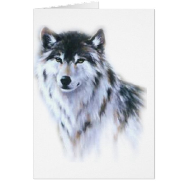 The great fierce wolf in all glory (Front)