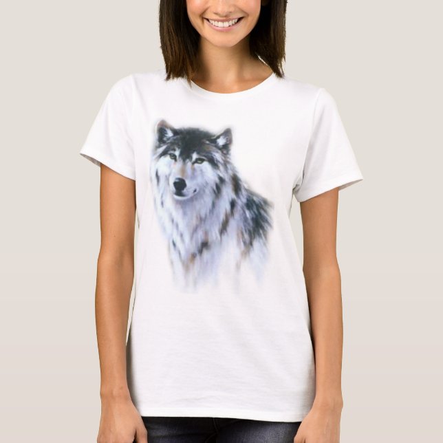 The great fierce wolf in all glory T-Shirt (Front)