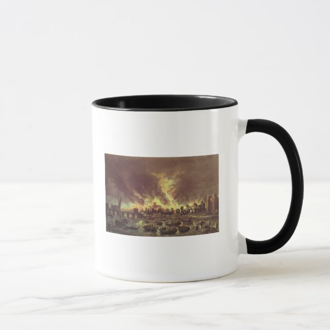 The Great Fire of London, 1666 Mug (Right)
