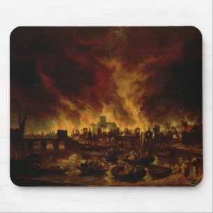 The Great Fire of London in 1666 Mouse Pad