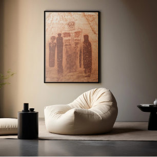 The Great Gallery, Horseshoe Canyon, Utah  Poster