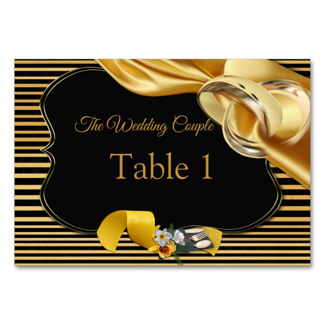 The Great Gatsby Table cards (Front)