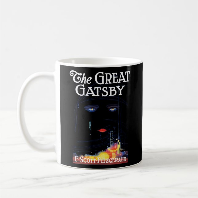 The Great Gatsby The Great Gatsby Blue Small Coffee Mug (Left)