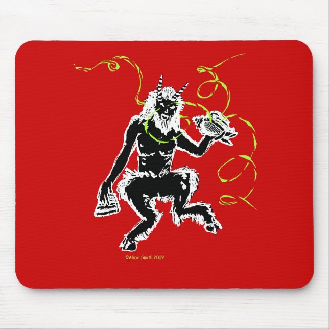The Great God Pan Mouse Pad (Front)