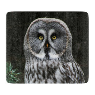 The Great Grey Owl cbcn Cutting Board