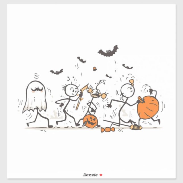 The Great Halloween Candy Fight – Playful Stick (Sheet)