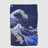 The Great Hokusai Wave chrome carbon fiber styles