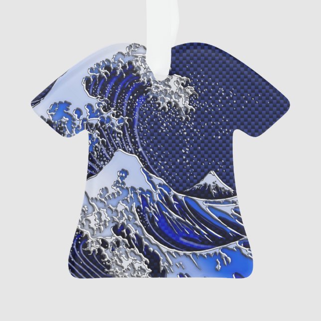 The Great Hokusai Wave Modern styles Ornament (Front)