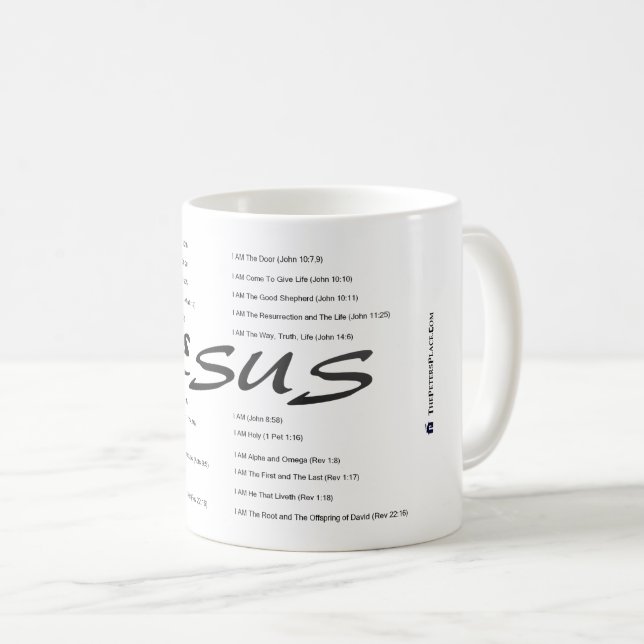 The Great I Am Coffee Mug (Front Right)