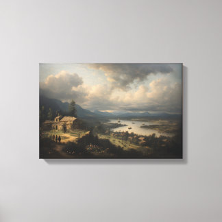 The Great Lake Canvas Print