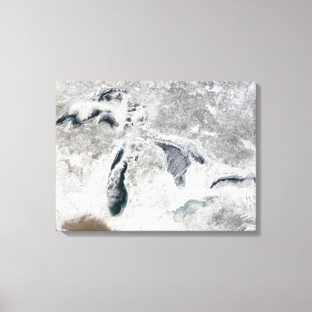 The Great Lakes 2 Canvas Print (Front)
