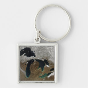 The Great Lakes 3 Keychain