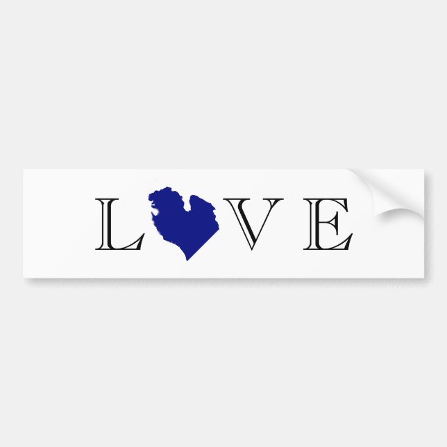 The Great Lakes Bumper Sticker (Front)