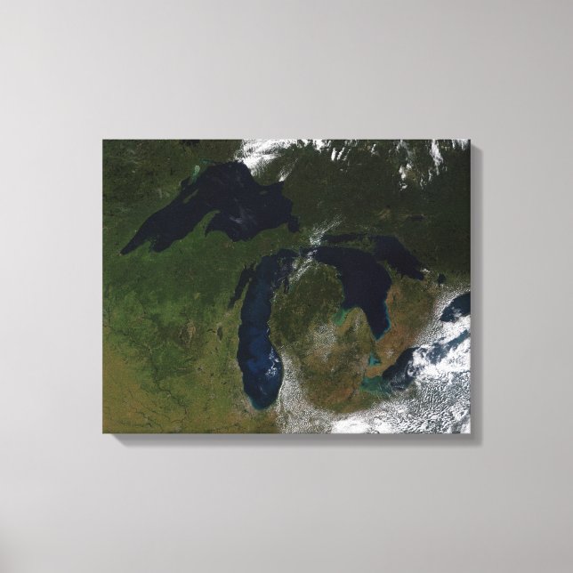 The Great Lakes Canvas Print (Front)