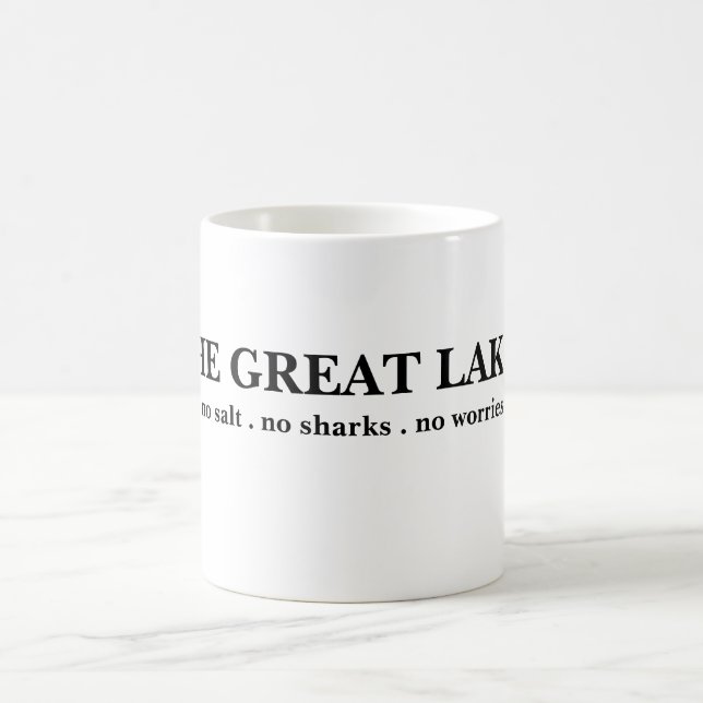 The Great Lakes Coffee Mug (Center)