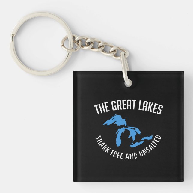 The Great Lakes Keychain (Front)
