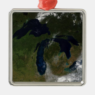 The Great Lakes Metal Ornament