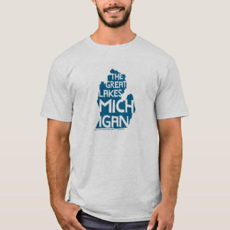 The Great Lakes Michigan T-Shirt