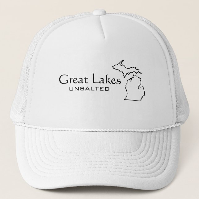 The Great Lakes - unsalted Trucker Hat (Front)