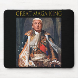 The Great Maga King Fun Trump Ultra Maga King Mouse Pad
