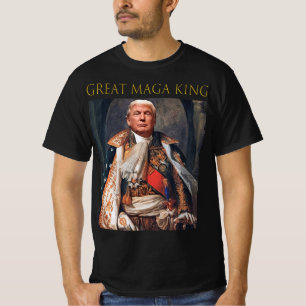 The Great Maga King Fun Trump Ultra Maga King T-Shirt