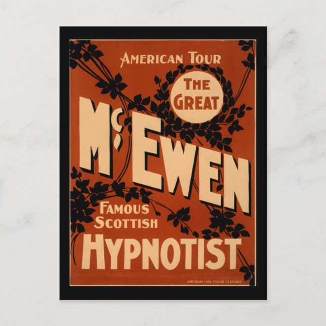 The Great McEwen Postcard (Front)