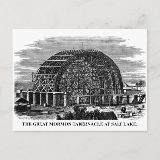 The Great Mormon Tabernacle at Salt Lake Postcard