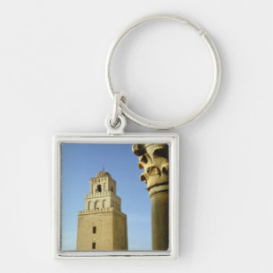 The Great Mosque, Aghlabid, 836-875 AD Keychain