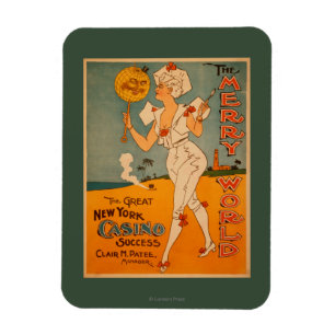 The Great New York Casino Success Theatre Magnet