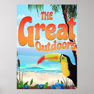The Great Outdoors Toucan Poster