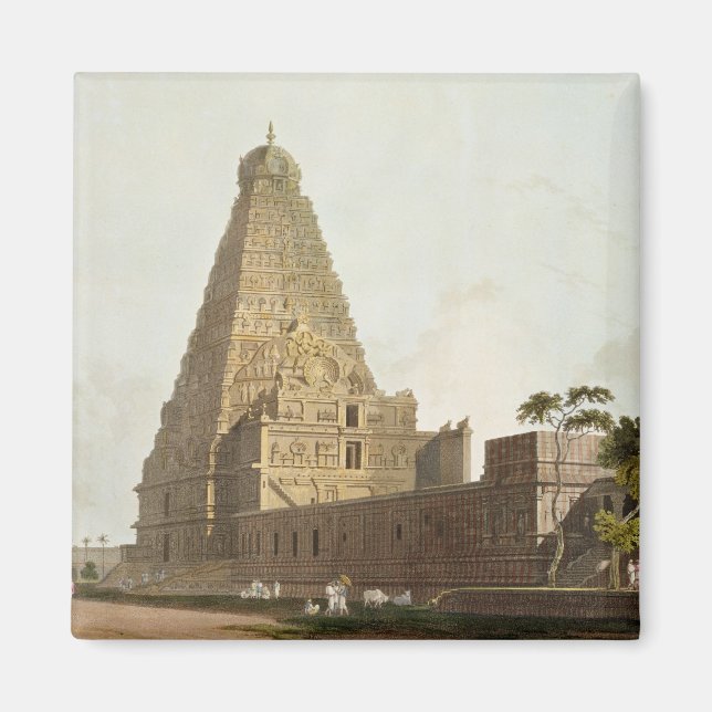 The Great Pagoda, Tanjore, plate XXIV from 'Orient Magnet (Front)