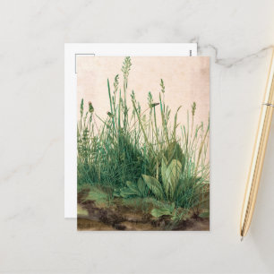 The Great Piece of Turf by Albrecht Durer Holiday Postcard
