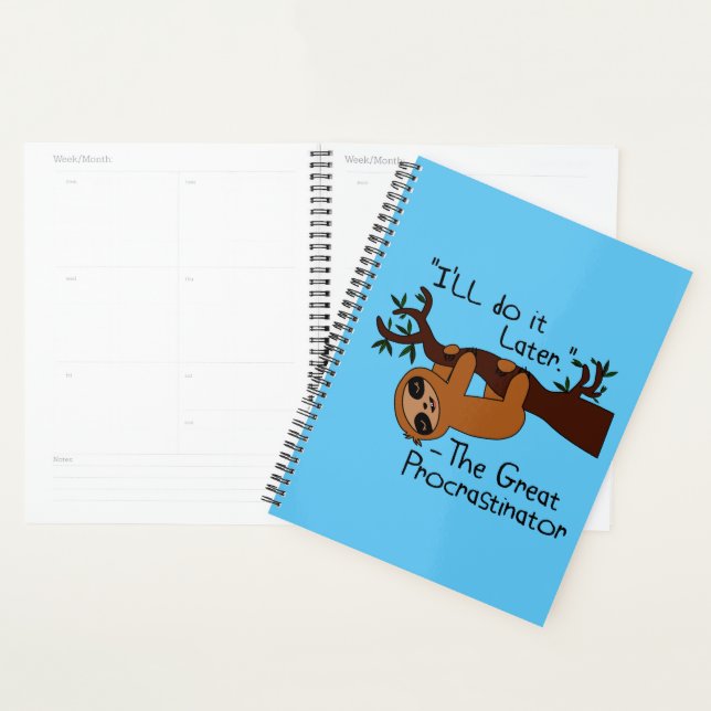 The Great Procrastinator Planner (Display)