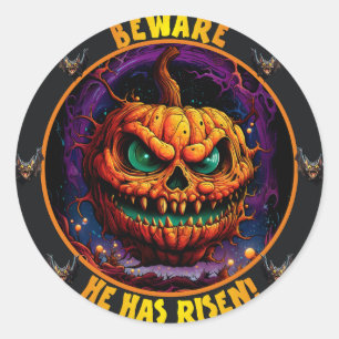 The Great Pumpkin Scary Ver. Classic Round Sticker
