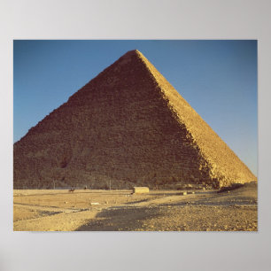 The Great Pyramid of Khufu Old Kingdom Poster
